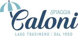 Logo Spiaggia Caloni - Lago Trasimeno
